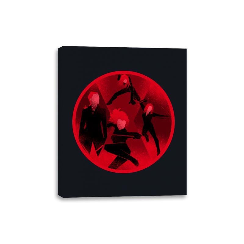Natasha Romanoff - Canvas Wraps Canvas Wraps RIPT Apparel 8x10 / Black