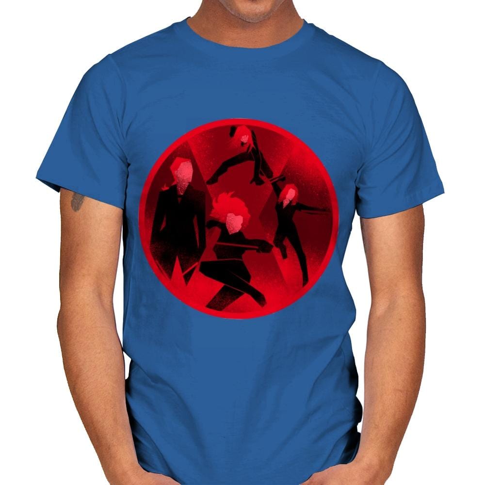 Natasha Romanoff - Mens T-Shirts RIPT Apparel Small / Royal