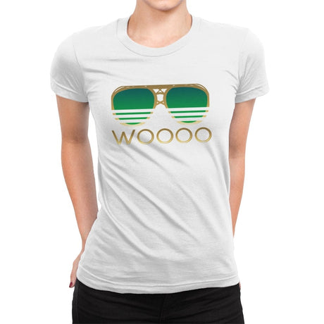 Nature Boy Athletics - Womens Premium T-Shirts RIPT Apparel Small / White