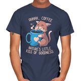 Nature's Little Kiss of Goodness - Mens T-Shirts RIPT Apparel Small / Navy
