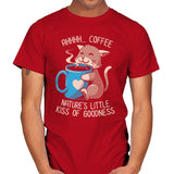 Nature's Little Kiss of Goodness - Mens T-Shirts RIPT Apparel Small / Red