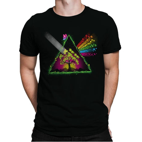 Nature's Prism - Mens Premium T-Shirts RIPT Apparel Small / Black