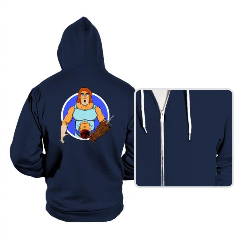 NatureCat WOOOOO! - Hoodies Hoodies RIPT Apparel Small / Navy