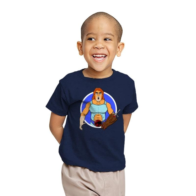 NatureCat WOOOOO! - Youth T-Shirts RIPT Apparel X-small / Navy