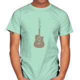 Natures Guitar Exclusive - Mens T-Shirts RIPT Apparel Small / Mint Green