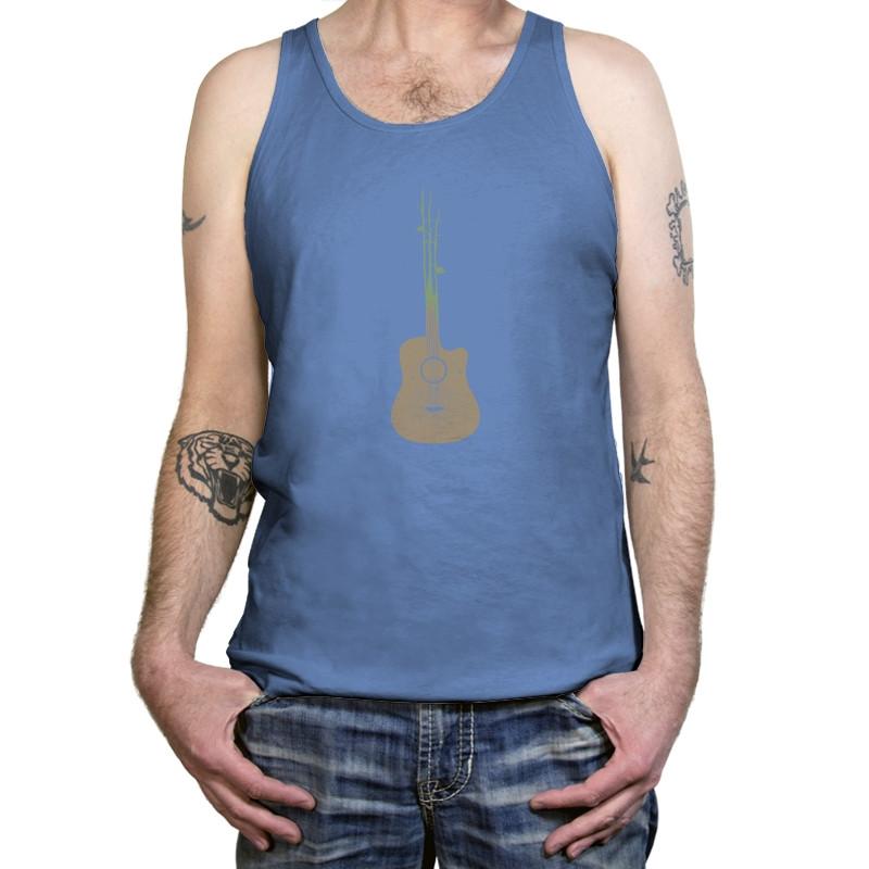 Natures Guitar Exclusive - Tanktop Tanktop RIPT Apparel X-Small / Blue Triblend