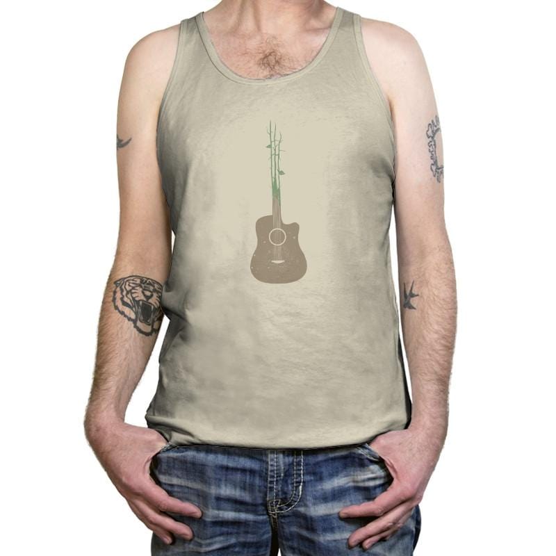 Natures Guitar Exclusive - Tanktop Tanktop RIPT Apparel X-Small / Oatmeal Triblend