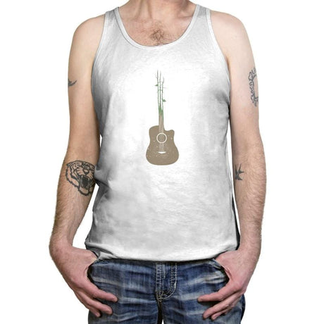 Natures Guitar Exclusive - Tanktop Tanktop RIPT Apparel X-Small / White