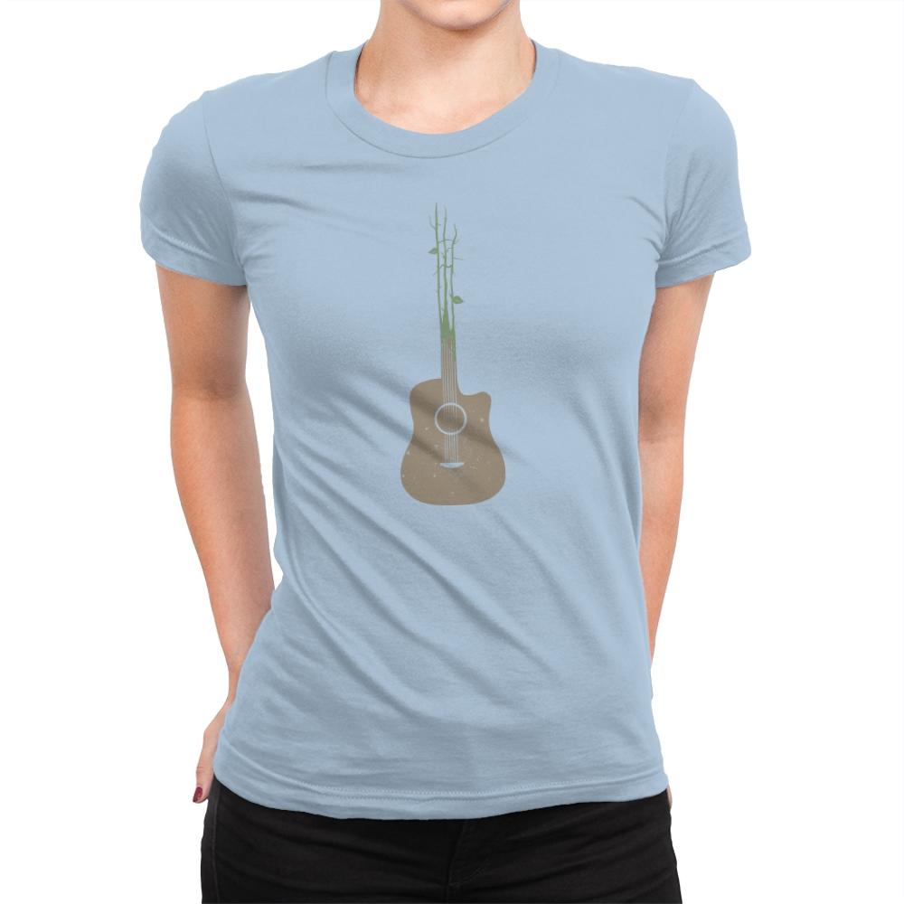 Natures Guitar Exclusive - Womens Premium T-Shirts RIPT Apparel Small / Cancun