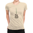 Natures Guitar Exclusive - Womens Premium T-Shirts RIPT Apparel Small / Natural