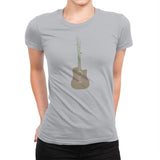 Natures Guitar Exclusive - Womens Premium T-Shirts RIPT Apparel Small / Silver