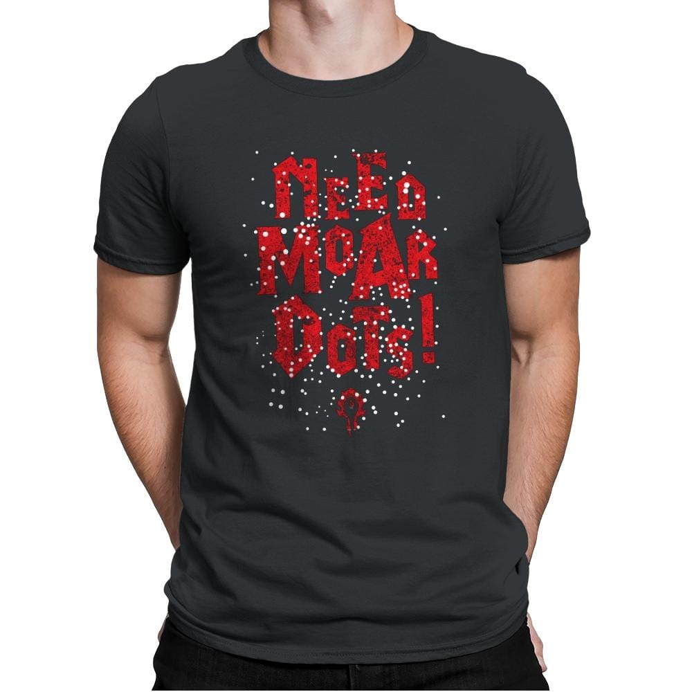 Need Moar Dots - Mens Premium T-Shirts RIPT Apparel Small / Heavy Metal