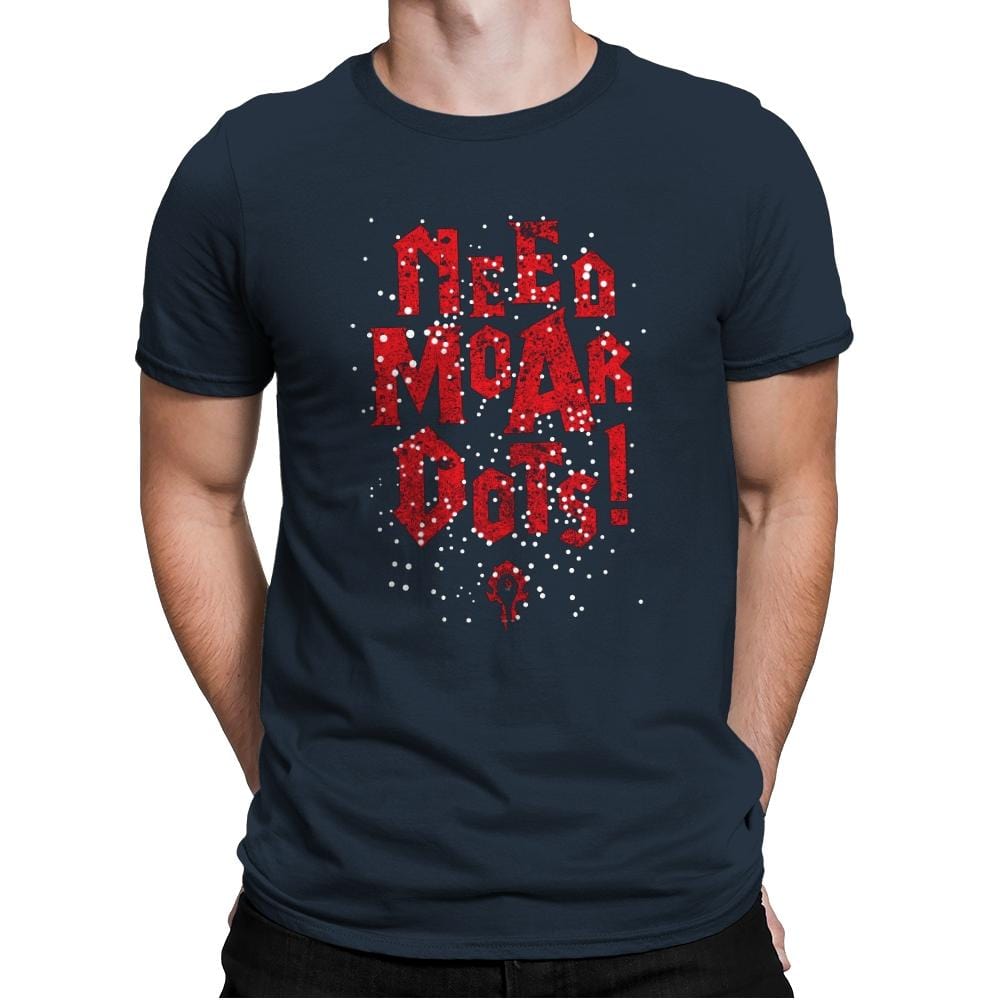 Need Moar Dots - Mens Premium T-Shirts RIPT Apparel Small / Indigo