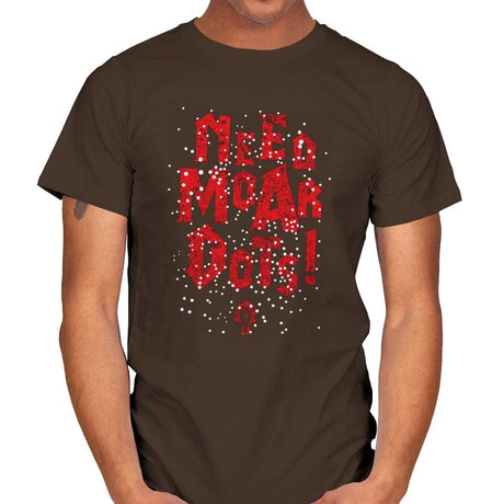 Need Moar Dots - Mens T-Shirts RIPT Apparel Small / Dark Chocolate