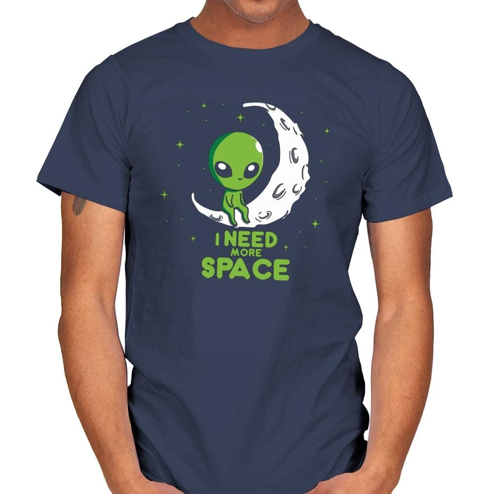 Need More Space - Mens T-Shirts RIPT Apparel Small / Navy