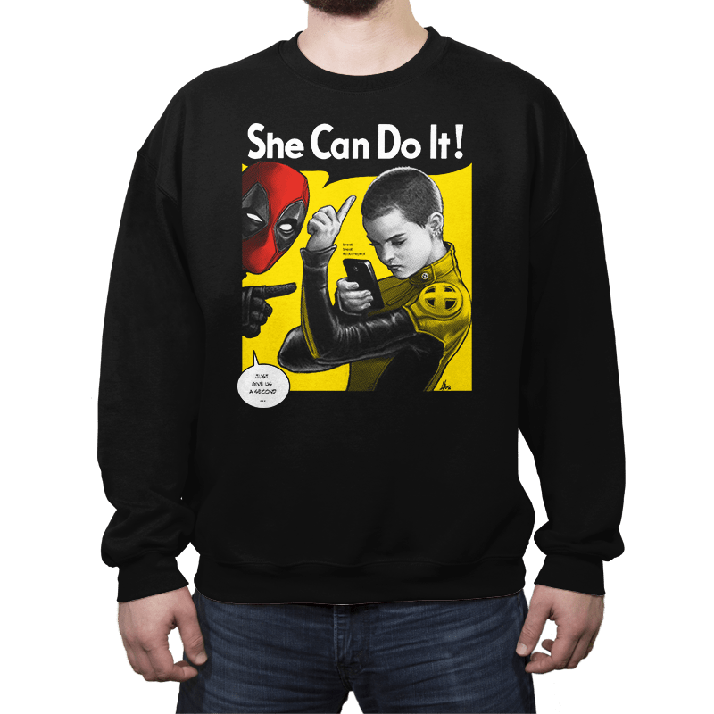 NegasoniCan Do It! - Crew Neck Crew Neck RIPT Apparel