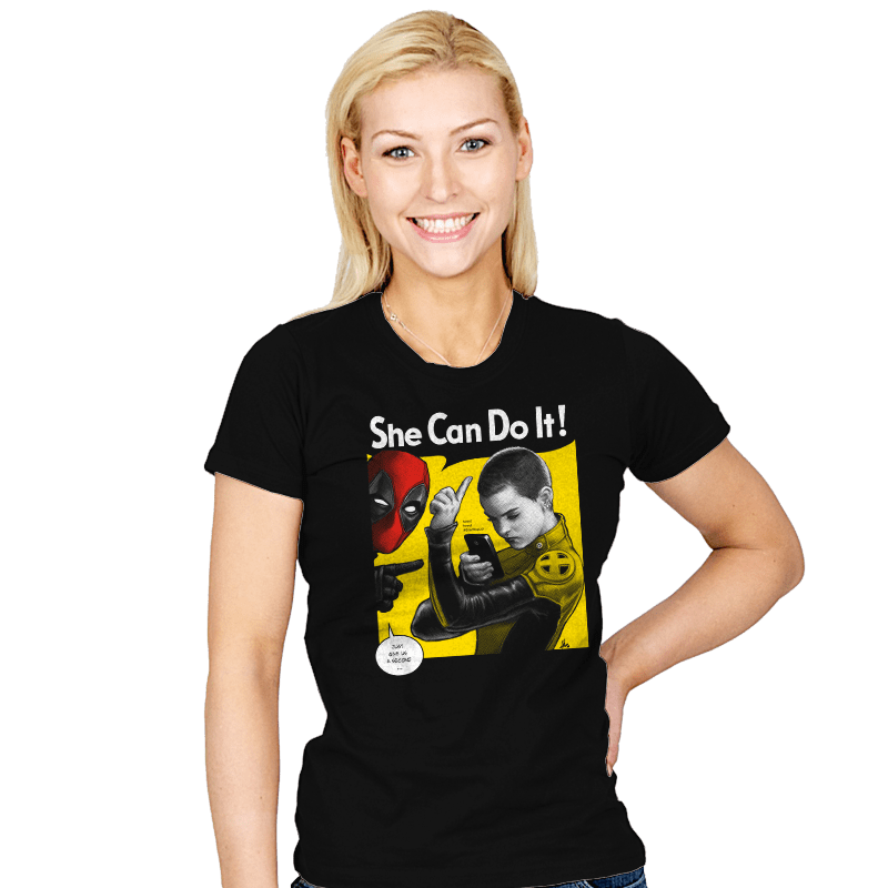 NegasoniCan Do It! - Womens T-Shirts RIPT Apparel