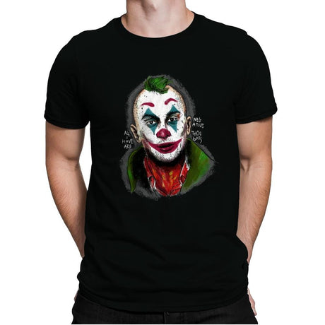 Negative Thought - Mens Premium T-Shirts RIPT Apparel Small / 151515