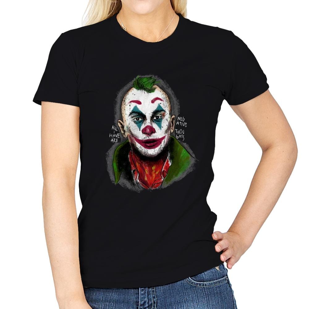 Negative Thought - Womens T-Shirts RIPT Apparel Small / 151515