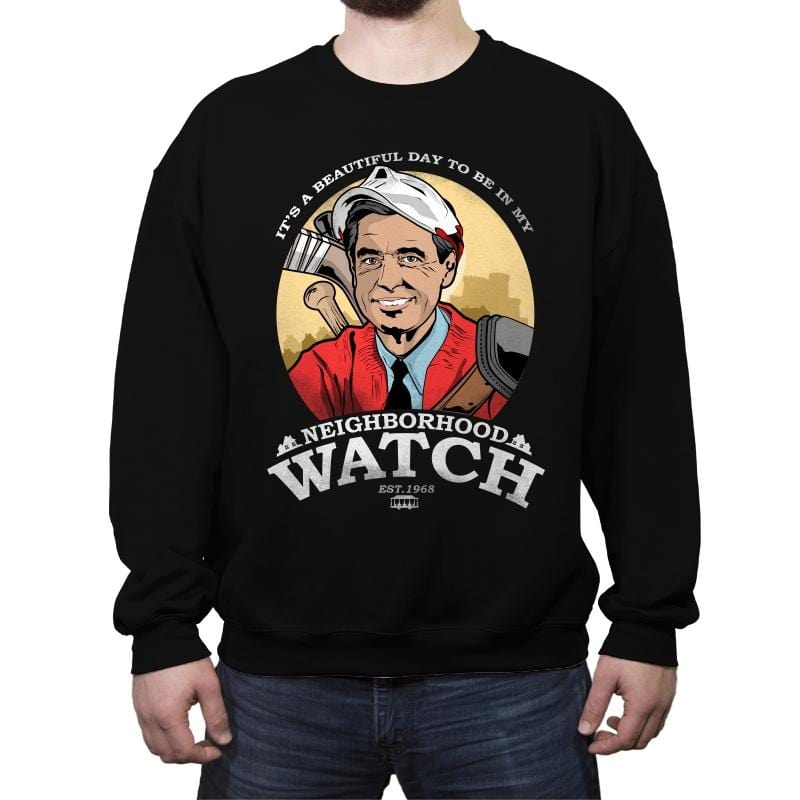 Neighborhood Watch - Crew Neck Sweatshirt Crew Neck Sweatshirt RIPT Apparel