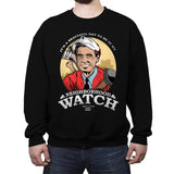Neighborhood Watch - Crew Neck Sweatshirt Crew Neck Sweatshirt RIPT Apparel Small / Black