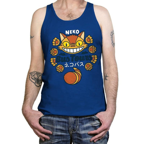 Neko Bus Tours - Tanktop Tanktop RIPT Apparel