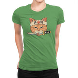 Neko Sushi Catana - Womens Premium T-Shirts RIPT Apparel Small / Kelly