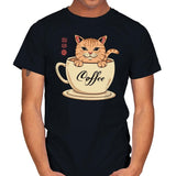 Nekoffee  - Mens T-Shirts RIPT Apparel Small / Black