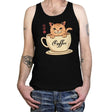 Nekoffee  - Tanktop Tanktop RIPT Apparel X-Small / Black