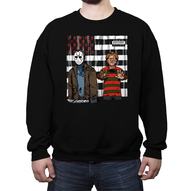 Nemesis - Crew Neck Sweatshirt Crew Neck Sweatshirt RIPT Apparel Small / Black
