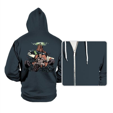 Neo Buster - Hoodies Hoodies RIPT Apparel Small / Dark Gray