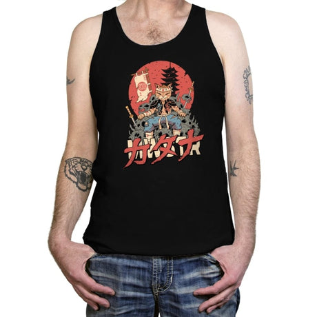 Neo Kyoto Catana - Tanktop Tanktop RIPT Apparel X-Small / Black