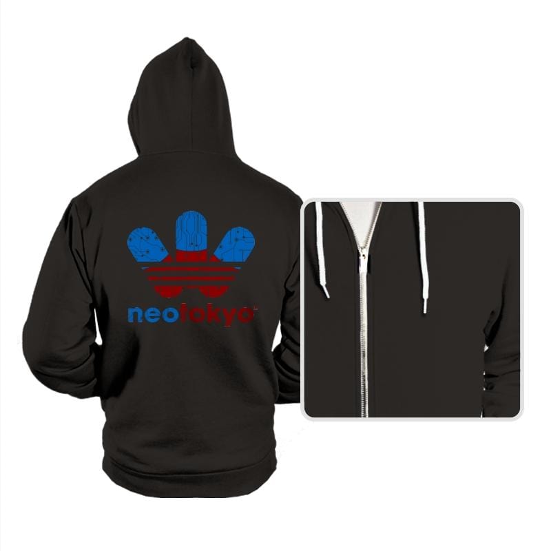 Neo-Tokyo Athletics - Hoodies Hoodies RIPT Apparel Small / Black