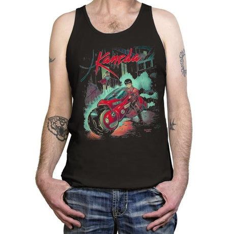 Neo-Tokyo Rain - Tanktop Tanktop RIPT Apparel