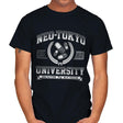 Neo-Tokyo University - Mens T-Shirts RIPT Apparel Small / Black
