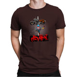 Neo-War Exclusive - Mens Premium T-Shirts RIPT Apparel Small / Dark Chocolate