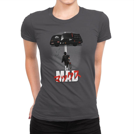 Neo-Waste Land - Womens Premium T-Shirts RIPT Apparel Small / Heavy Metal