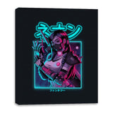 Neon Fantasy - Canvas Wraps Canvas Wraps RIPT Apparel 16x20 / Black