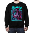 Neon Fantasy - Crew Neck Sweatshirt Crew Neck Sweatshirt RIPT Apparel Small / Black