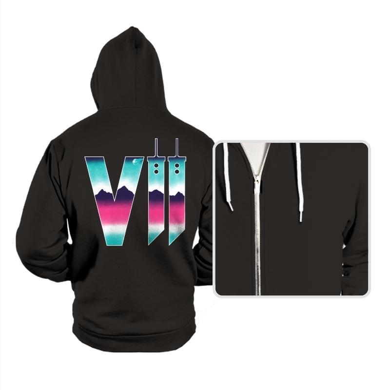 Neon Fantasy - Hoodies Hoodies RIPT Apparel Small / Black