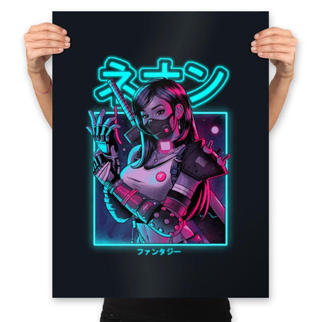 Neon Fantasy - Prints Posters RIPT Apparel 18x24 / Black