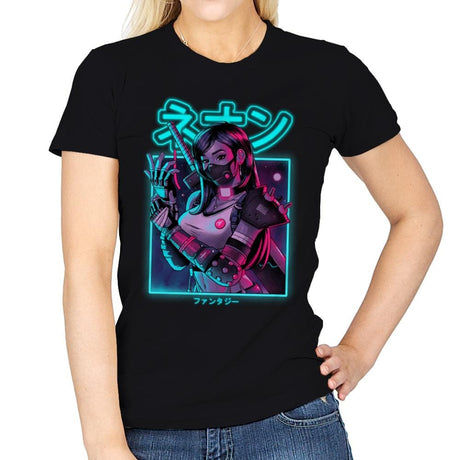 Neon Fantasy - Womens T-Shirts RIPT Apparel Small / Black