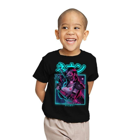 Neon Fantasy - Youth T-Shirts RIPT Apparel X-small / Black