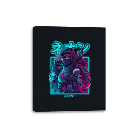 Neon Mistery - Canvas Wraps Canvas Wraps RIPT Apparel 8x10 / Black