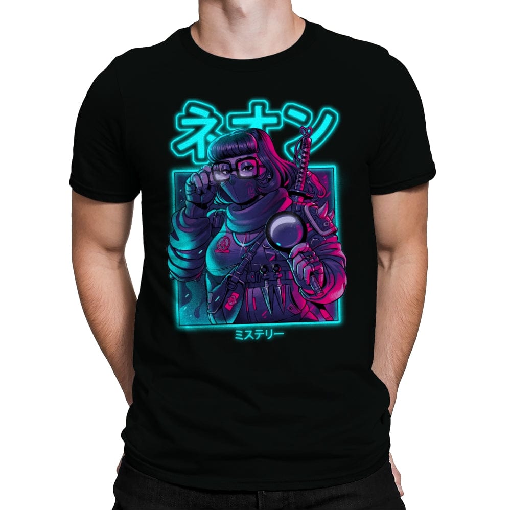 Neon Mistery - Mens Premium T-Shirts RIPT Apparel Small / Black