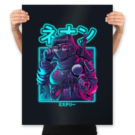 Neon Mistery - Prints Posters RIPT Apparel 18x24 / Black