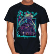 Neon Moon - Mens T-Shirts RIPT Apparel Small / Black