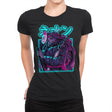 Neon Slayer - Womens Premium T-Shirts RIPT Apparel Small / Black
