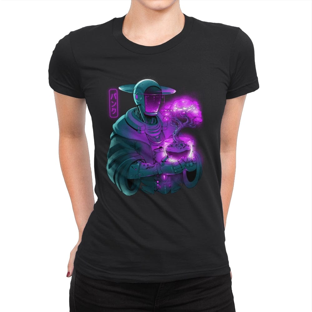 Neon Solarpunk - Womens Premium T-Shirts RIPT Apparel Small / Black