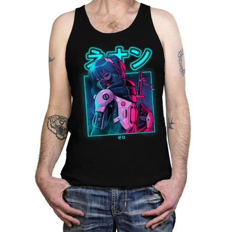 Neon Zero - Tanktop Tanktop RIPT Apparel X-Small / Black